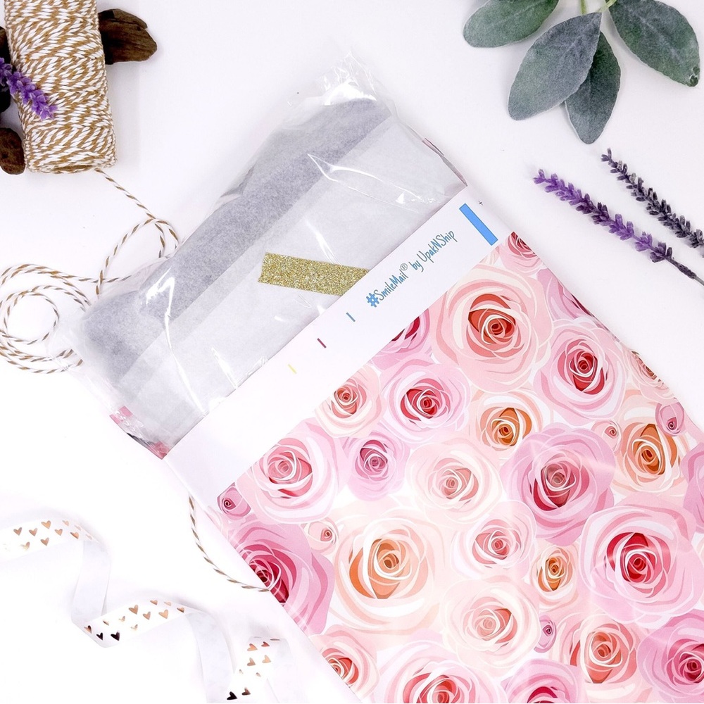 25 Count Roses Poly Mailers 9" X 12" - Picture 7 of 8